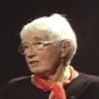 Portrait von Brigid Proctor, einer britischen Supervisorin und Autorin